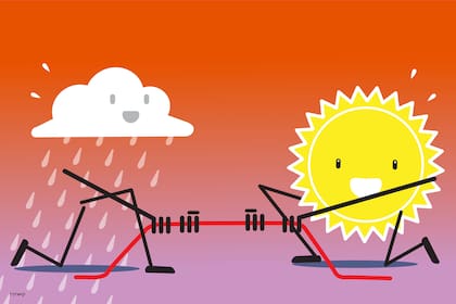 Comienza el tire y afloje climatológico del otoño