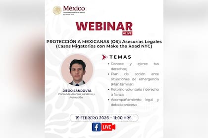 Cómo acceder a asesoría legal para mexicanos en Nueva York este jueves