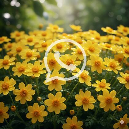 Cómo activar el "modo flores amarillas" de WhatsApp