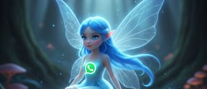 Cómo activar el “modo hada azul” de WhatsApp