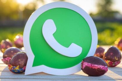 Cómo activar el "modo huevo de chocolate" en WhatsApp