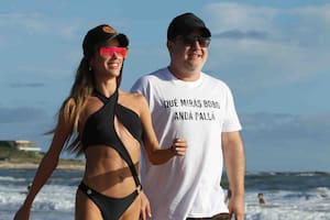 Agustina Casanova y Lautaro Mauro disfrutan de su amor en la costa uruguaya