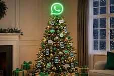 Cómo activar el “modo árbol de Navidad” en WhatsApp