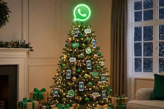 Cómo activar el "modo árbol de Navidad" de WhatsApp
