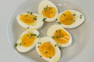 El secreto de la esposa de Christian Petersen para conservar huevos