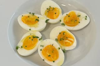 El secreto de la esposa de Christian Petersen para conservar huevos