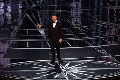 Como de costumbre, Jimmy Kimmel fue muy sarcástico en sus discursos