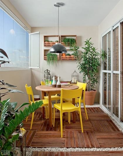 Cómo decorar terrazas cerradas
