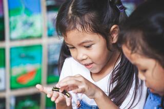 Niños curiosos, un modelo para armar