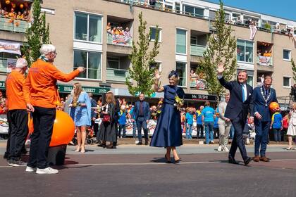 Cómo el cumpleaños del rey este año cae domingo, realizaron la celebración el sábado (Foto: Instagram @koninklijkhuis)