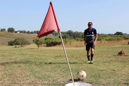 Como el golf, pero con una pelota de fútbol