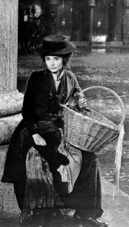 Como Eliza Doolittle en Mi bella dama, de 1964