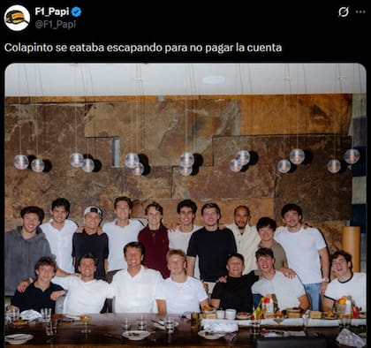 Como en 2024, los memes estuvieron centrados en el dinero de cada piloto