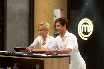 Como en los viejos tiempos, Gastón y Rochi se divirtieron juntos en los estudios de Telefe