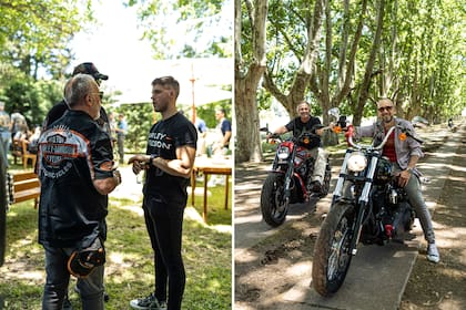 Como en todos los encuentros sabatinos de Harley Davidson, la vuelta es libre