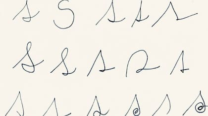 Cómo escribe la letra "S" una persona mentirosa, según la grafología