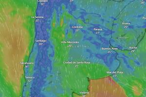 Hasta cuándo se queda el frente frío y cómo estará el clima durante la semana