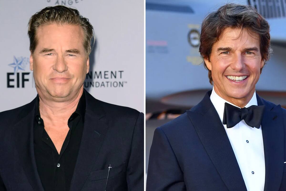 Cómo fue el emotivo reencuentro de Val Kilmer con Tom Cruise, 30 años después de Top Gun - LA NACION