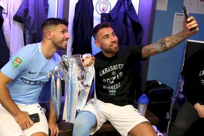 Agüero y Otamendi, sangre argentina en un club multinacional