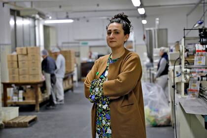 Antonella Minca, fabricante de golosinas
