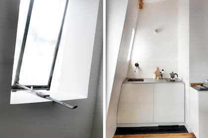 Como la idea del dueño es pasar fin de semana por medio aquí y aprovechar la excelente gastronomía del barrio, esta kitnechette le resulta más que suficiente.