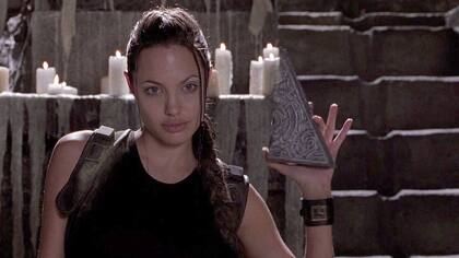 Como Lara Croft en Tomb Raider