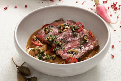 Como los mejores jamones españoles, el ojo de bife gana la partida por el sabor que le confiere su grasa interna.