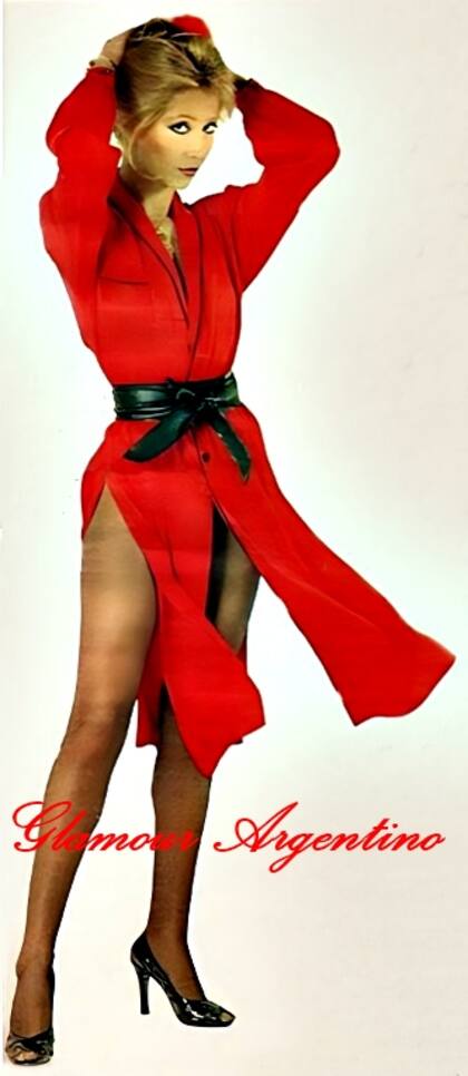 Como modelo, Patricia Lage se dio el gusto de desfilar para marcas europeas