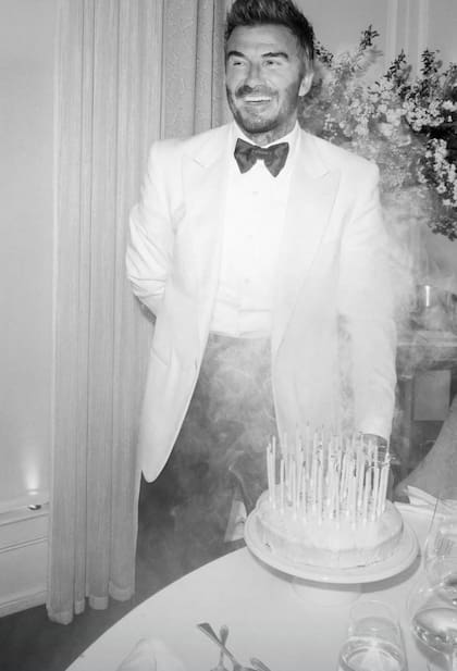 Como no podía ser de otra manera, en el restaurante Core también hubo torta de cumpleaños.