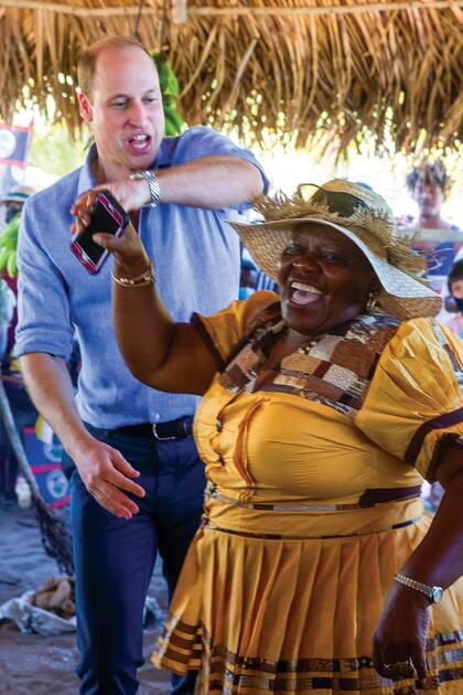 Como no solemos verlo: William a puro baile.