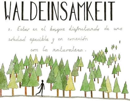 Cómo nombrar la soledad del bosque en alemán
