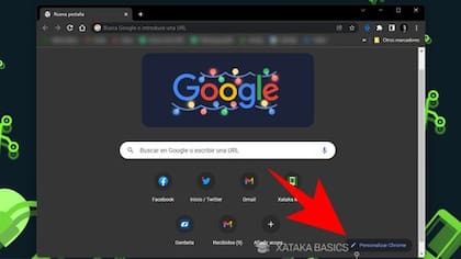 Cómo personalizar tu página de Google Chrome