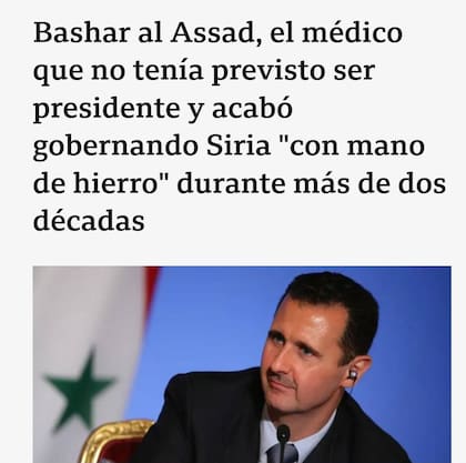 Cómo reflejaron los medios del derrocamiento de Bashar al-Assad