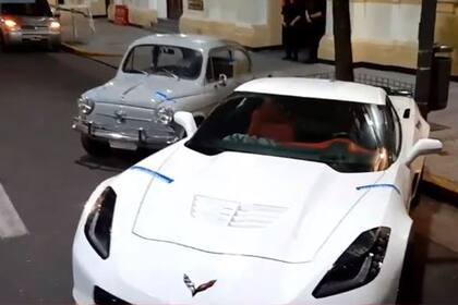 Dos de los autos secuestrados a la banda