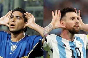 Una imagen con historia: el gesto de Messi contra Van Gaal y el recuerdo de las peleas de Riquelme