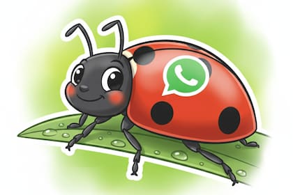 Cómo se vería el "modo vaquita de San Antonio" para WhatsApp