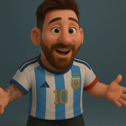 Cómo se vería Lionel Messi en el "modo Intensamente 2"
