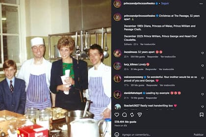 Como su mamá Diana lo hizo con él: el príncipe Guillermo llevó a su hijo a un refugio para personas sin hogar.