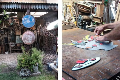 Como todo artista, Santiago tiene un método, pero es orgánico: “Aparecen objetivos que se terminan y empiezan otros. Trato de seguir una agenda, pero voy día a día, sin horarios, con la energía que va fluyendo”.