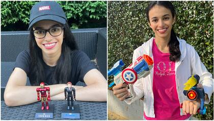 Como una gran fanática de los dibujos animados, Lara Nunan empezó sus récords memorizando personajes que conoció en su infancia