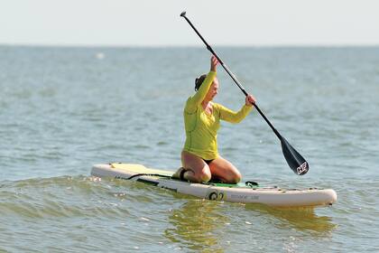 Compartieron la tarde con Anita Álvarez de Toledo, su pareja y su hija, Ella Bluebird, que están viviendo en Uruguay desde hace más de un año