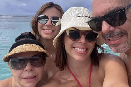 Compartir tiempo con sus padres, su hermana y su abuela "no tiene precio", afirmó