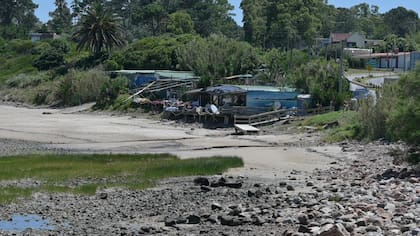 Complejo de SOS Rescate Fauna Marina en la playa de Punta Colorada.Foto: Ricardo Figueredo.