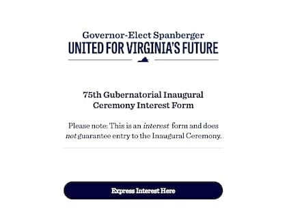 Completar el formulario de interés no garantiza la entrada a la ceremonia inaugural