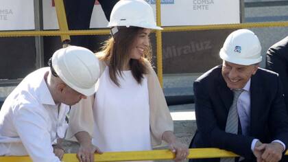 Cómplices, Rodríguez Larreta, Vidal y Macri, en una obra del Sarmiento