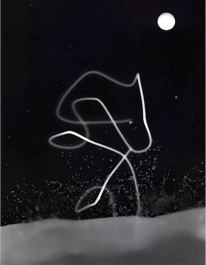 "Composición abstracta", Dora Maar, c.1980