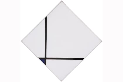 "Composición con azul": los herederos de Mondrian demandaron al Museo de Arte de Filadelfia para reclamar una pintura del artista holandés que fue confiscada por los nazis como arte "degenerado" y que, según ellos, está "en posesión ilícita" de la institución que la recibió como regalo