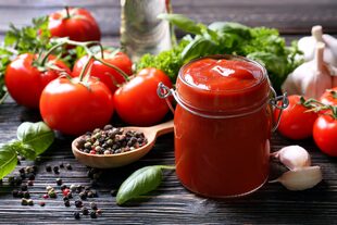 Ketchup casero, un aderezo fácil, rico y súper saludable