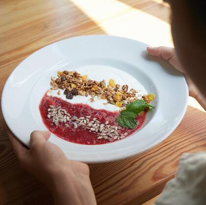 Compota de frutillas hidropónicas, la novedad de la carta de Le Pain Quotidien.