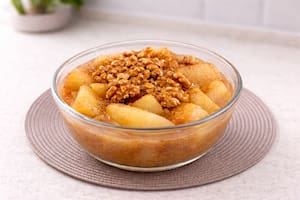 Compota de manzana y pera sin azúcar